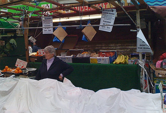 Brixton Market lockdown - traders protest against proposed car park closure