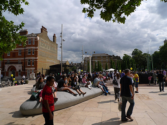Brixton Splash street festival, Coldharbour Lane, Atlantic Road and Windrush Square, Brixton, London, 1st August 2010