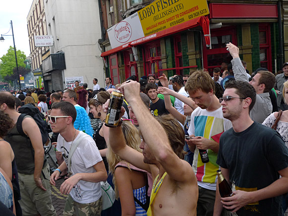 Brixton Splash street festival, Coldharbour Lane, Atlantic Road and Windrush Square, Brixton, London, 1st August 2010