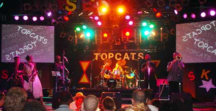 Top Cats on stage, Brix Town Special, The Fridge, Brixton, London