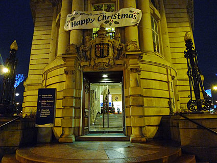 Brixton Christmas decorations, Christmas December 2008