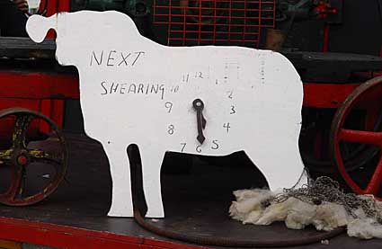 Next Shearing Lambeth Country Fair, Brockwell Park, Herne Hill, London 17th-18th July 2004