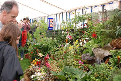 Flower Show, Lambeth Country Show, Brockwell Park, Herne Hill, London 21st-22nd July 2007