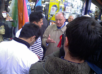 Ken Livingstone in Brixton
