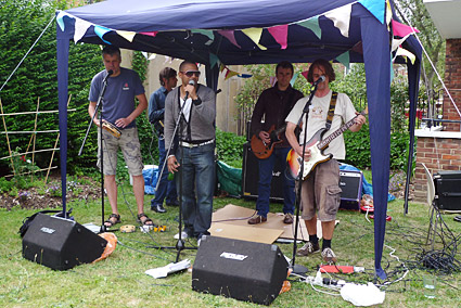 Mayall Road and Chaucer Road street parties, Herne Hill, London 18th-19th July 2009