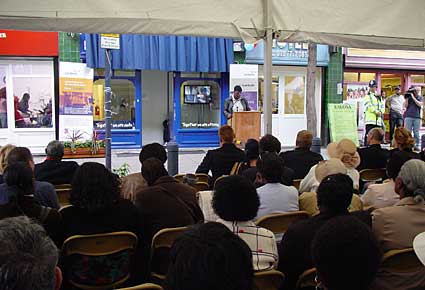 Opening of The Beat, 411 Coldharbour Lane, Brixton, London, 1st August 2005