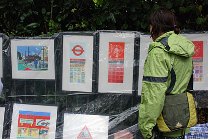 Urban Art Fair, Sat and Sun, 21st-22nd July 2007, Josephine Avenue, Brixton, London SW2