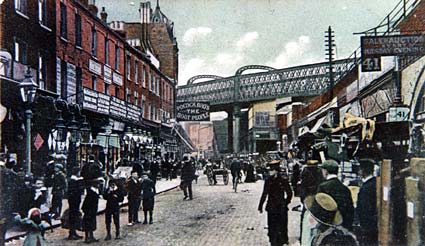 Atlantic Road, towards Brixton Road Brixton, 1900