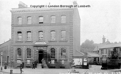 Old Brixton Police station, Brixton Road, London 1950