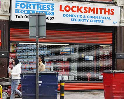 Fortress Locksmiths, 107 Brixton Hill, Brixton