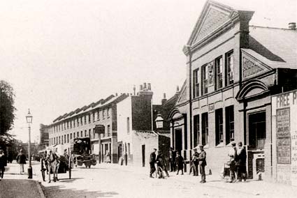 Post Office sorting office, Cornwall Road, Brixton 1910