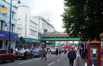 Brixton Road and Dorell Place, Brixton 2003