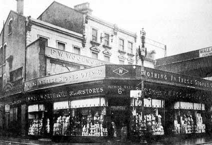 Junction of Brixton Road and Atlantic Road, Brixton 1936