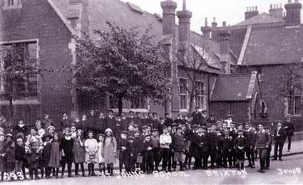 St John's School, Canterbury Rd (now Canterbury Crescent), Brixton, London