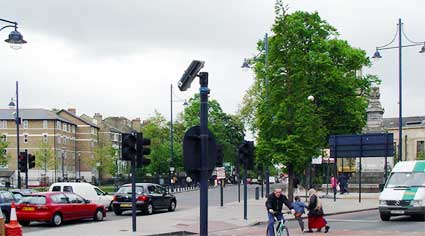 Effra Road, looking south, Brixton, London SW2, April 2003