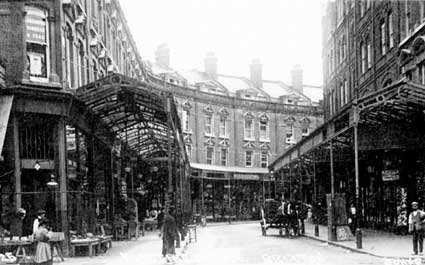 Electric Avenue from Atlantic Road, Brixton, c 1900