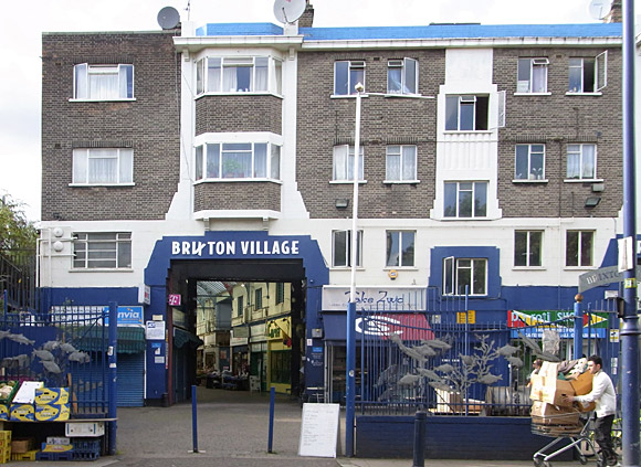 Lambeth Carlton Club and Granville Arcade and Brixton Village, Coldharbour Lane, Brixton