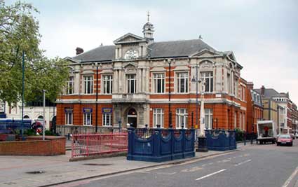 Tate Library and Brixton Theatre, April 2003
