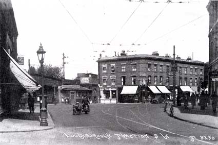 Loughborough Junction, junction of Coldharbour Lane and Loughborough Road, Brixton, 1930