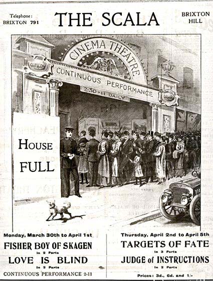 Empress Scala Cinema/ New Royalty Kinema, 101 Brixton Hill, Brixton. Historical Brixton - old and new photos of Brixton, Lambeth, London, SW9