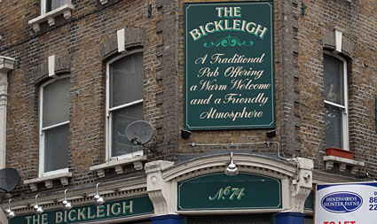 The Bickleigh Arms, 70 Vestry Road, Camberwell, London SE5 8NX