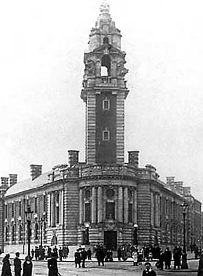 Lambeth Town Hall, Brixton, 1910