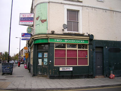 Two Woodcocks public house, 45, Tulse Hill, Brixton, London, SW2 2TJ