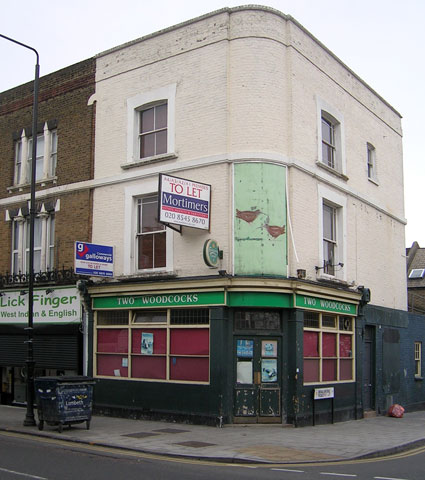 Two Woodcocks public house, 45, Tulse Hill, Brixton, London, SW2 2TJ