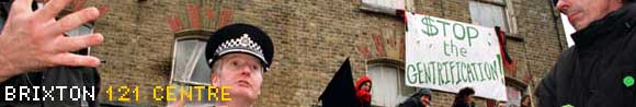 The history of the 121 Centre, a squatted community anarchist centre on 124 Railton Road, Brixton, London SE24