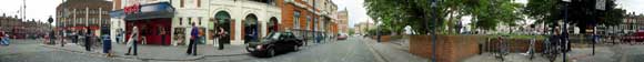 Panoramas of Brixton, Lambeth, south London SW9