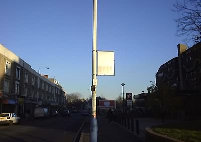 lamp post, Coldharbour Lane