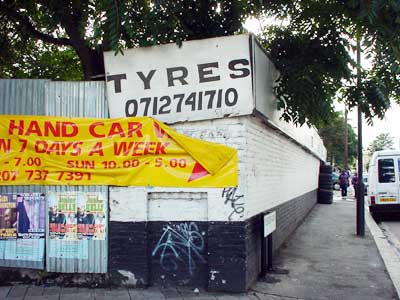 Old Garage, Pulross Road, Brixton, Lambeth, south London