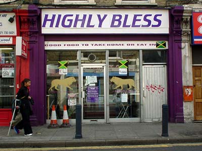 Highly Bless, Coldharbour Lane, Brixton, Lambeth, south London SW9