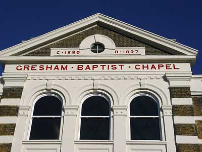 Gresham Baptist Church, Gresham Road, Brixton, Lambeth, London, England SW9