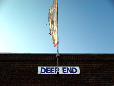 Deep End, Brockwell Lido, Brixton, Lambeth, London, England SW9