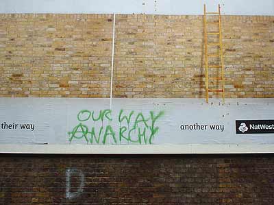 Our Way Anarchy, Atlantic Road, Brixton Lambeth, London, England SW9