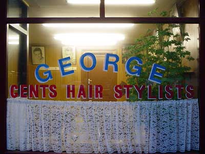 George Gents Hair Stylists, Coldharbour Lane, Brixton, Lambeth, London, England SW9