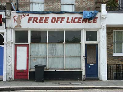 Railton Free Off Licence, Railton Road, Brixton, Lambeth, London, England SW9