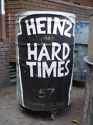 Heinz Hard Times, Gresham Road,  Brixton, Lambeth, London, England SW9