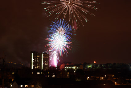 Fireworks, Brockwell Park