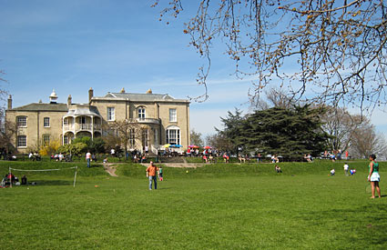 Spring in Brockwell Park, Brixton and Herne Hill, Lambeth, London, April 2007