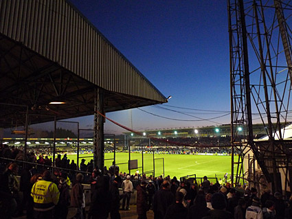 View from the Bob Bank, Cardiff 1 Plymouth Argyle 0 Championship, December 28th 2008, Ninian Park, Cardiff