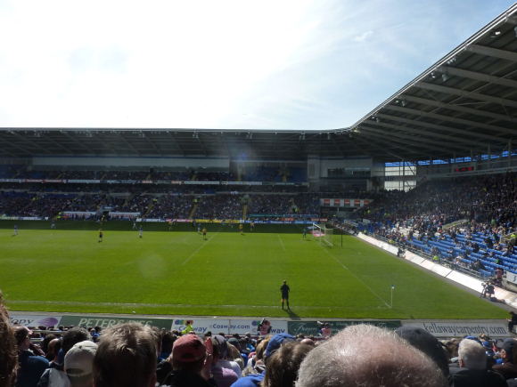 Cardiff City 4 Derby County 1, Championship, Cardiff City Stadium, 2nd April 2011