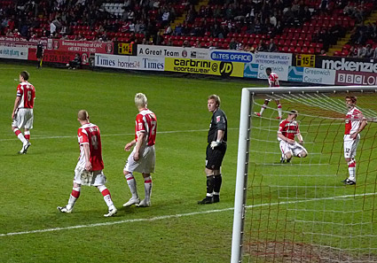 Charlton Athletic 2 Cardiff City 2, Championship, April 21st 2009, The Valley, south London