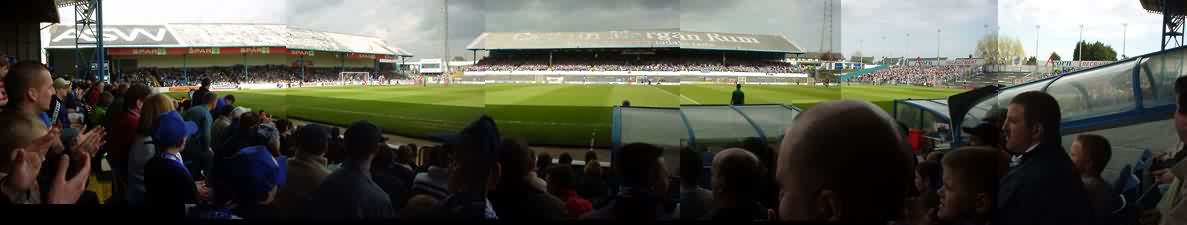 Cardiff vs Chesterfield panorama