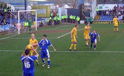 Cardiff 3 Leicester 2, Championship, January 27th 2007, Ninian Park, Cardiff