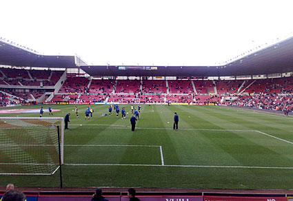 Middlesbrough 0 Cardiff City 2, FA Cup quarter final, 9th March 2008