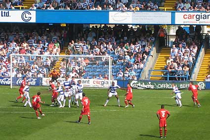 QPR 1 Cardiff 0, Championship,  Loftus Road, London, Saturday, 21 April 2007