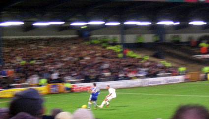 Cardiff 0 Southend United 1, Championship January 13th 2007, Ninian Park, Cardiff