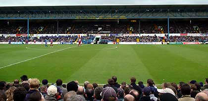 17,500 crowd for Cardiff vs Walsall Boxing Day 2003